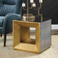 Uttermost Flair Gold Cube Table | Accent Tables | Modishstore - 5