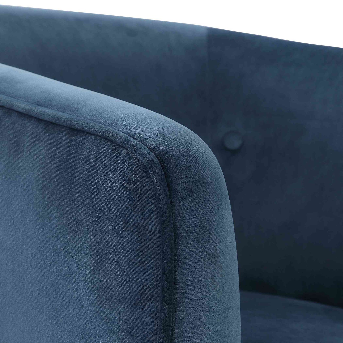Uttermost Mallorie Blue Swivel Chair | Lounge Chairs | Modishstore - 5