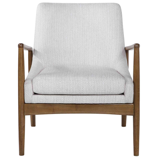 Uttermost Bev White Accent Chair | Accent Chairs | Modishstore