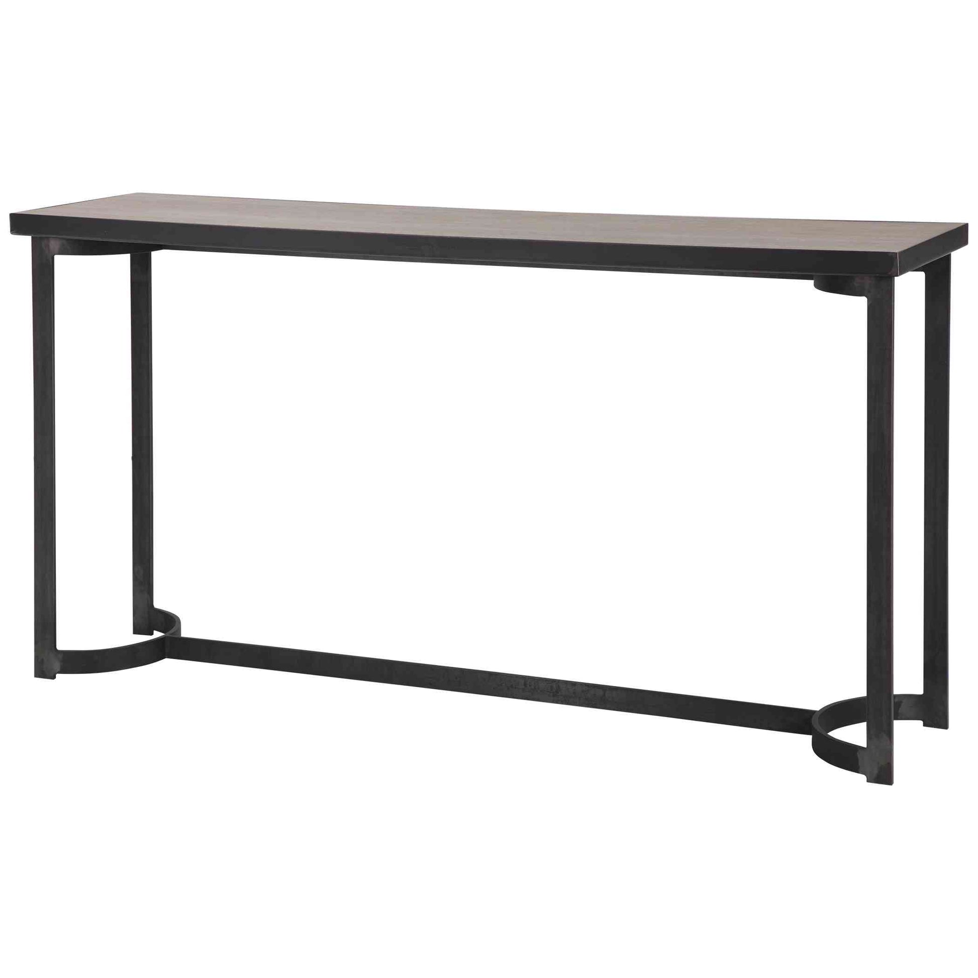 Uttermost Basuto Steel Console Table | Console Tables | Modishstore - 5