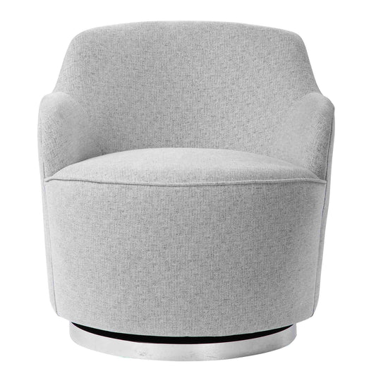 Uttermost Hobart Casual Swivel Chair | Lounge Chairs | Modishstore