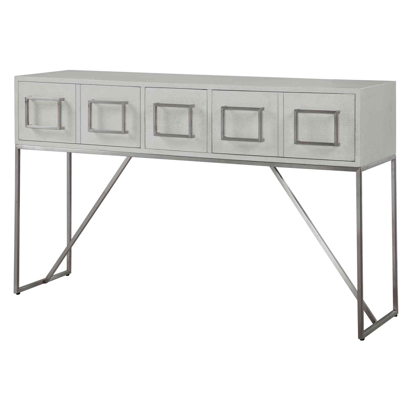 Uttermost Abaya White Console Table | Console Tables | Modishstore - 4