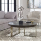 Uttermost Converge Round Coffee Table | Modishstore | Coffee Tables