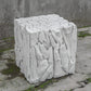 Uttermost Teak Root White Bunching Cube | Accent Tables | Modishstore