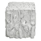 Uttermost Teak Root White Bunching Cube | Accent Tables | Modishstore - 2