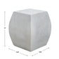 Uttermost Grove Ivory Wooden Accent Stool | Stools | Modishstore - 3