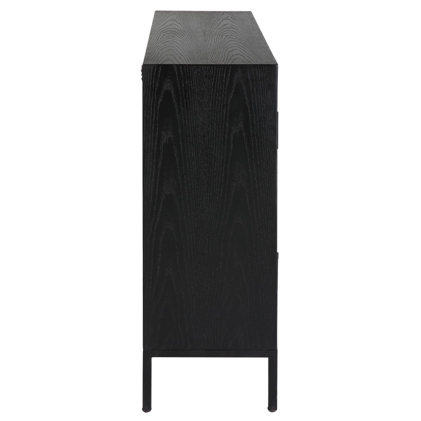 Uttermost Front Range Dark Oak 2 Door Cabinet | Cabinets | Modishstore - 6