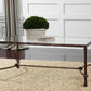 Uttermost Warring Iron Coffee Table | Modishstore | Coffee Tables