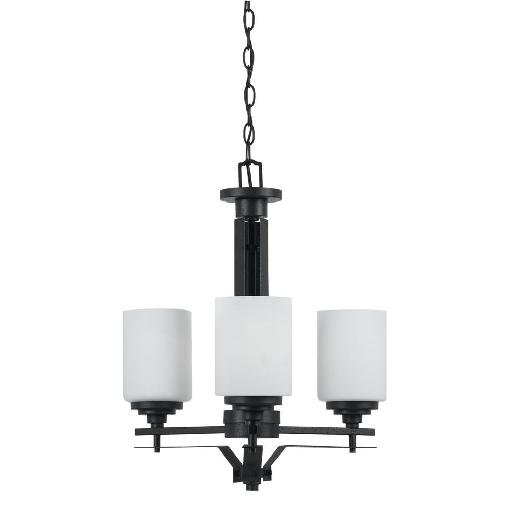 Cal Lighting FX-3505/3 60Wx3 Judson Iron 3 Light Chandelier | Modishstore | Chandeliers