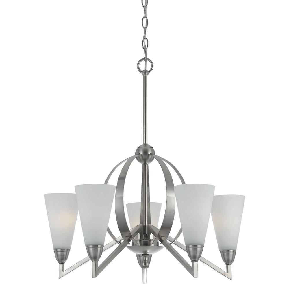 Cal Lighting FX-3508/5 60W X 5 Canroe 5 Light Chandelier | Modishstore | Chandeliers