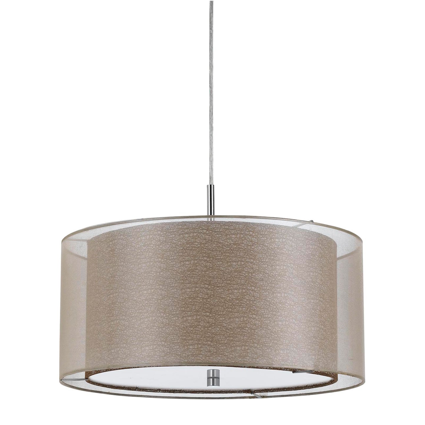 Cal Lighting FX-3527/1P 60W X 2 Nianda Pendant Fixture-2