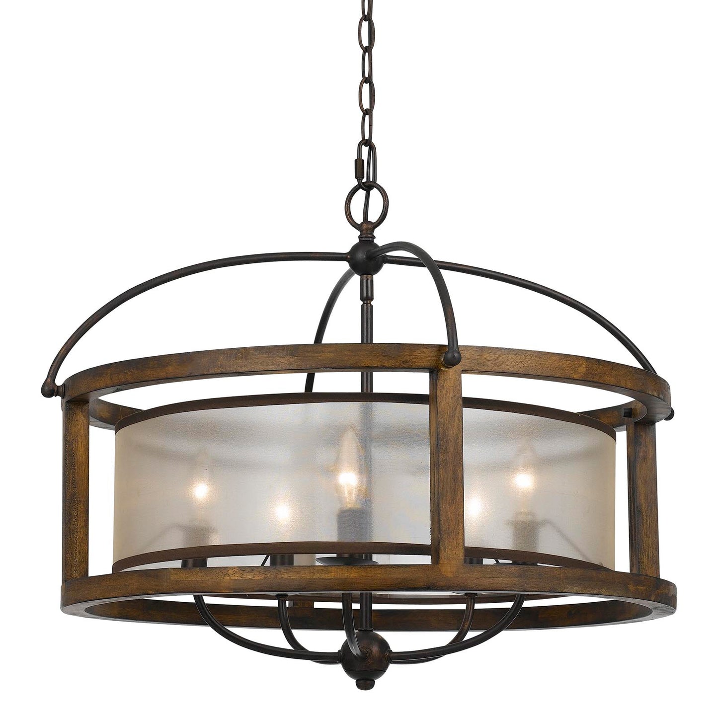 Cal Lighting FX-3536/5 60W X 5 Round Chandelier-2