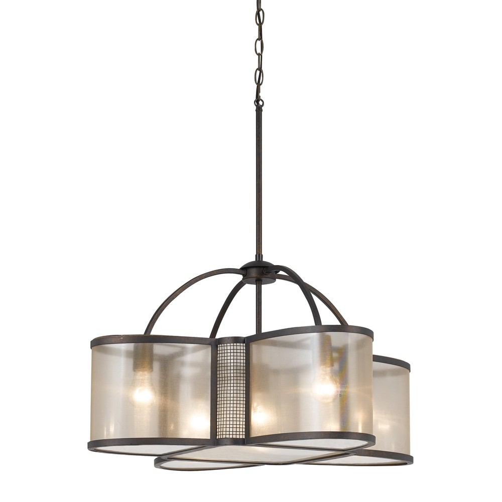 Cal Lighting FX-3555/5 5 Light Dixon Chandelier | Modishstore | Chandeliers