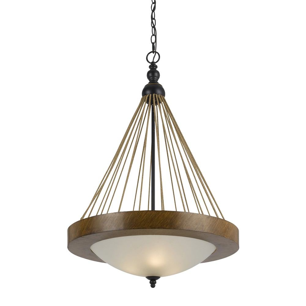 Cal Lighting FX-3563/1P 3 Light Monticello Pendant Fixture | Modishstore | Pendant Lamps