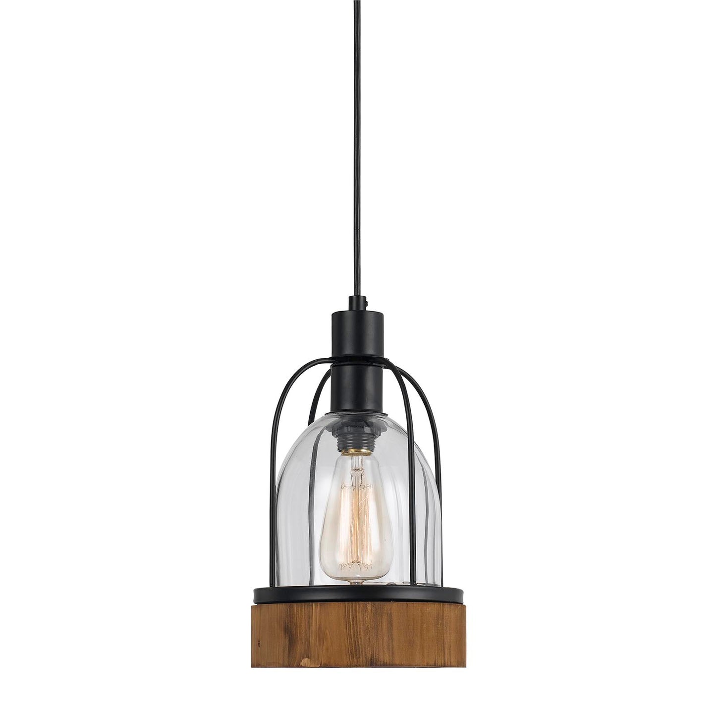 Cal Lighting FX-3584-1P 60W Beacon Glass Pendant-2