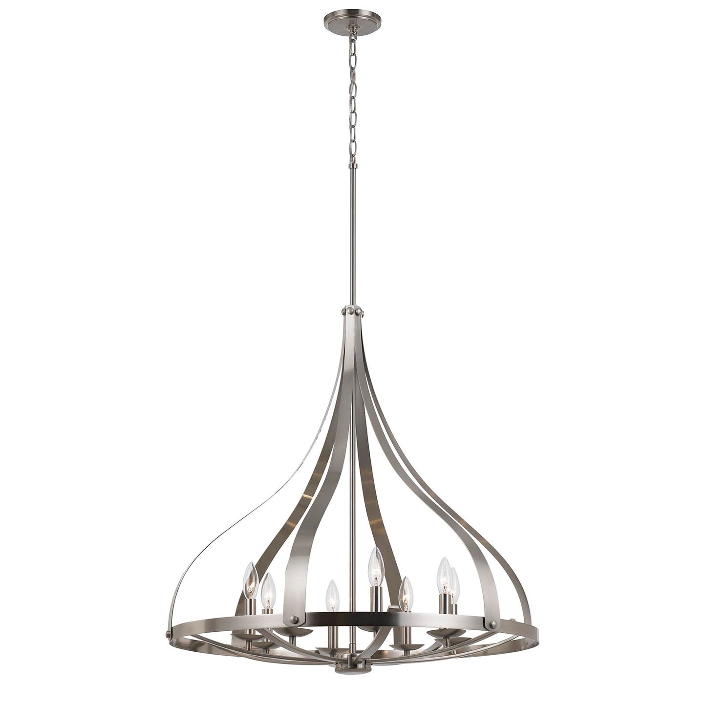 Cal Lighting FX-3589-8 60W X 8 Meridian Chandeliler-2