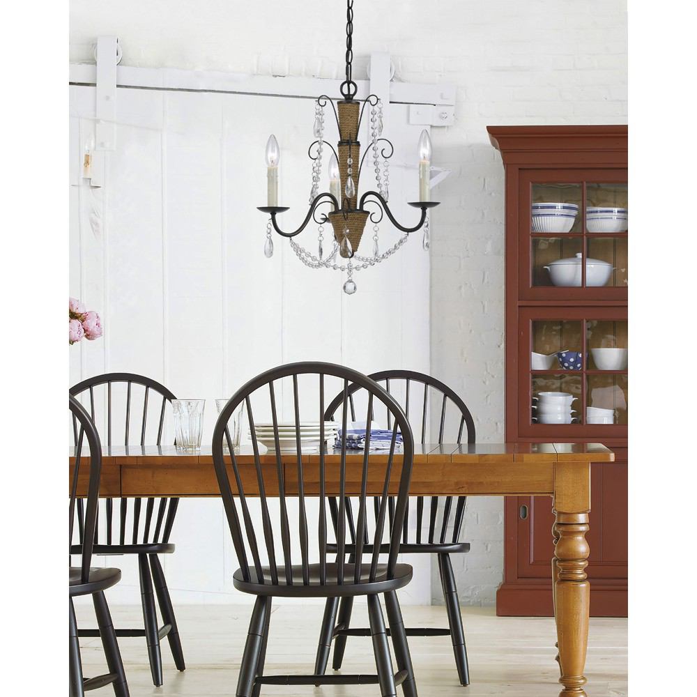 Cal Lighting FX-3592-3 60W X 3 Antigo Chandelier | Modishstore | Chandeliers