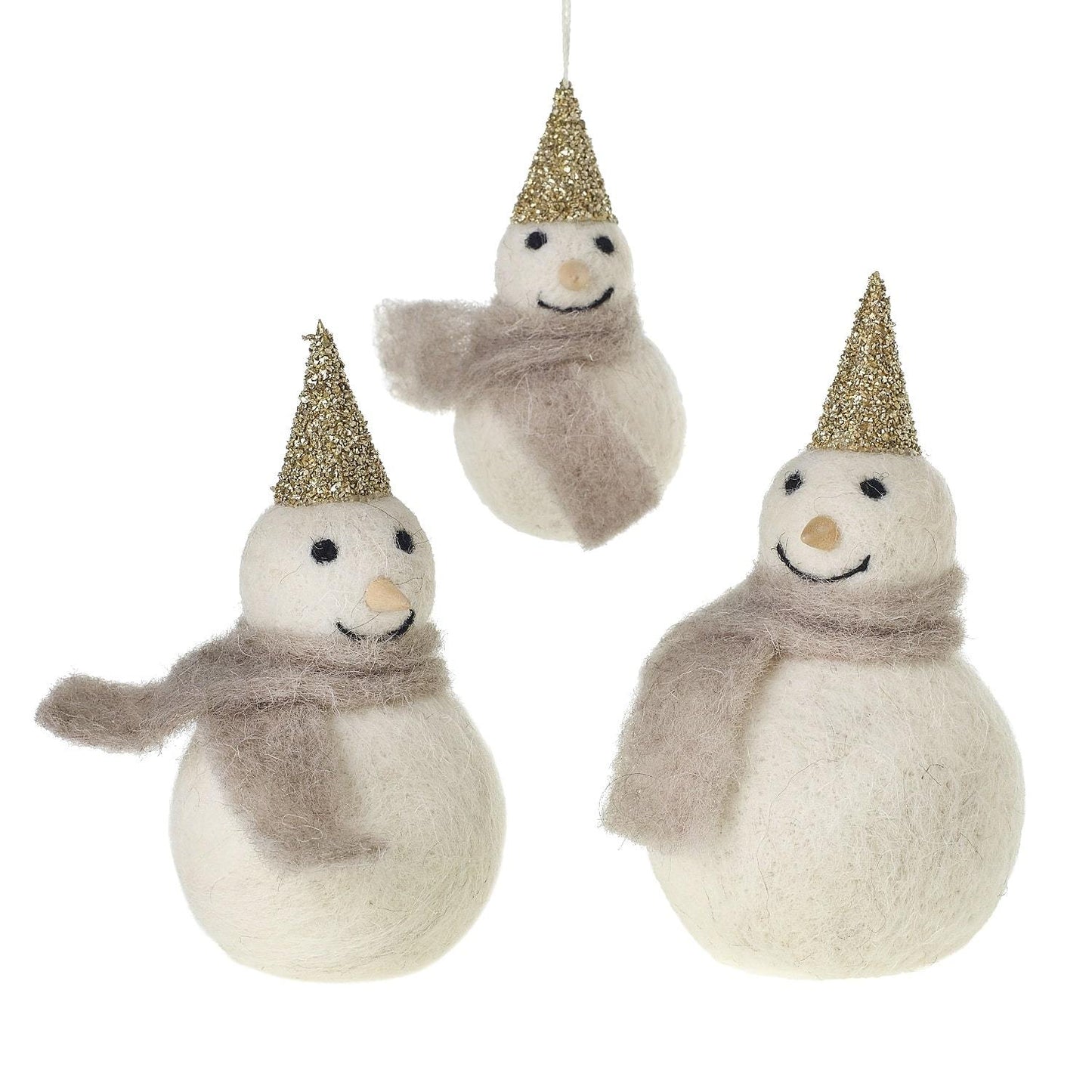 Felt Frosty Set of 24 by Accent Decor | Ornaments | Modishstore - 6