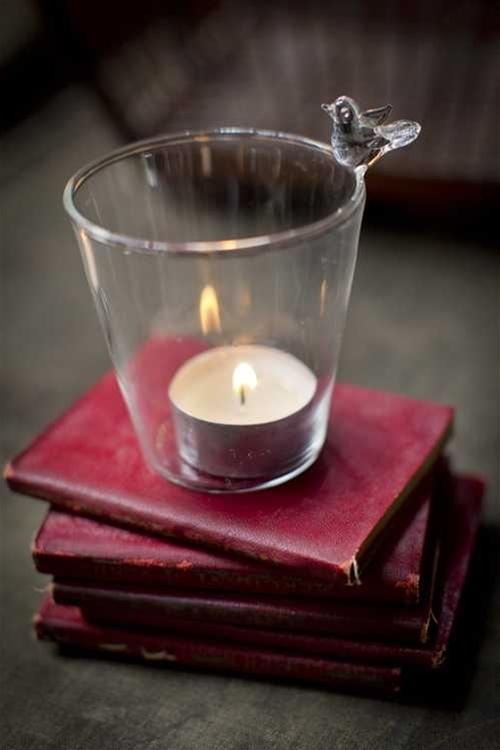 Vagabond Vintage Hand Blown Bird Drinking Glass (Votive) - Set of 6 | Modishstore | Candle Holders