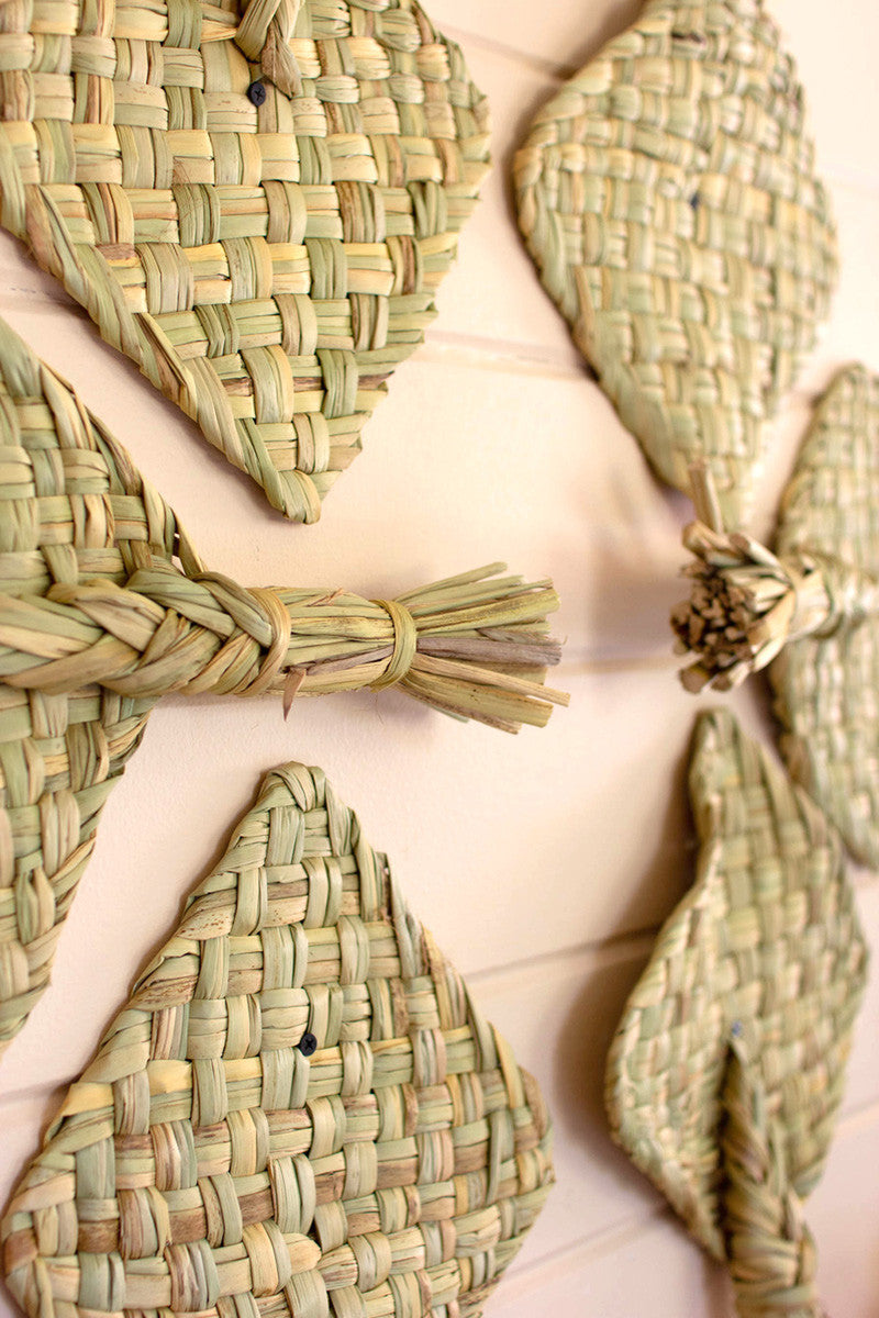 Seagrass Fan By Kalalou | Wall Art | Modishstore - 4