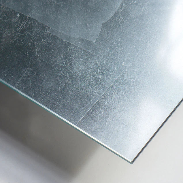 Floating Foil Silver 18"SQ Wall Art By Gold Leaf Design Group | Wall Art | Modishstore - 7