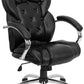 Flash Furniture High Back Transitional Style Black Leather Executive Swivel Office Chair | Office Chairs | Modishstore