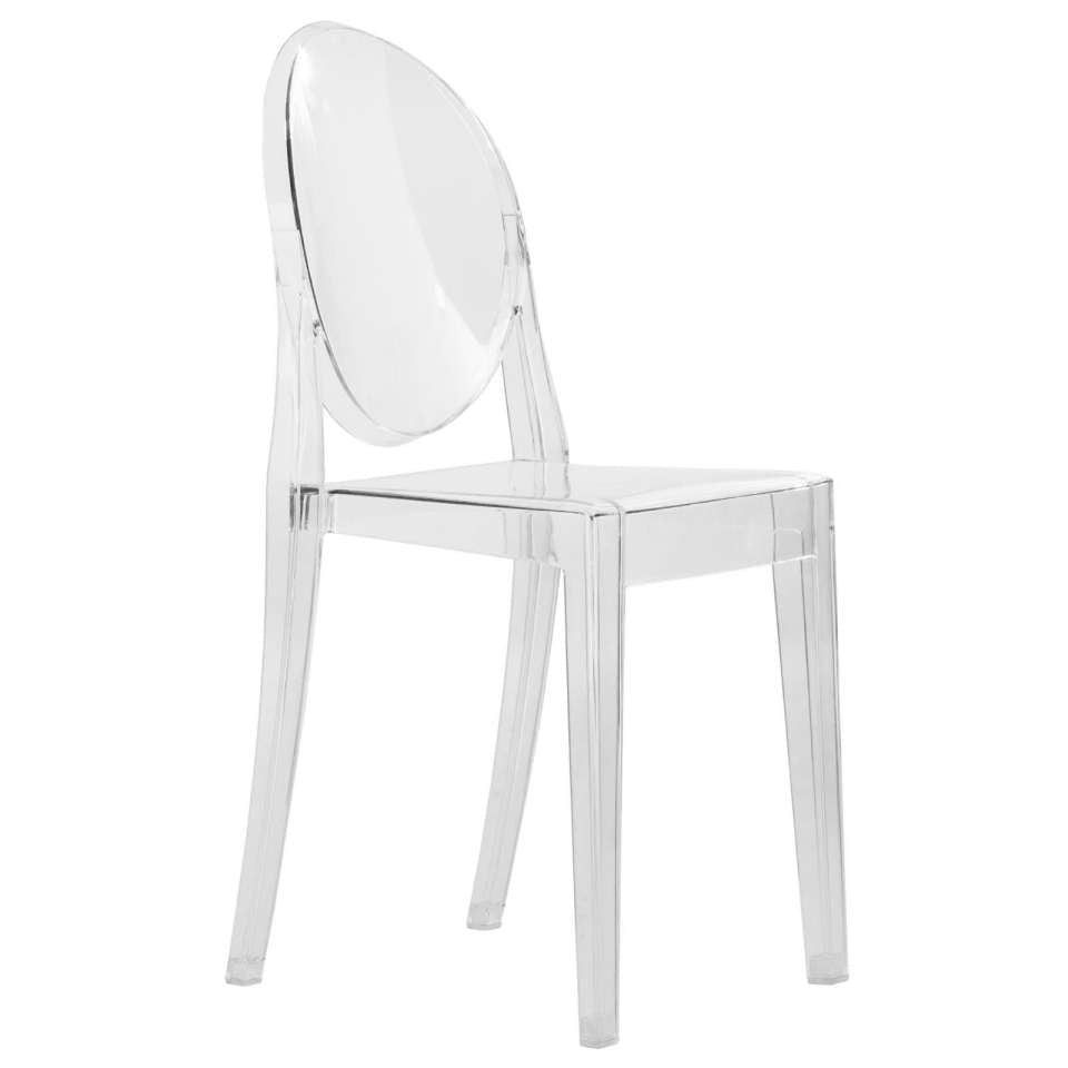 LeisureMod Marion Transparent Acrylic Modern Chair | Side Chairs | Modishstore - 6