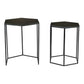 POLYGON ACCENT TABLES SET OF 2 | Modishstore | Accent Tables-3
