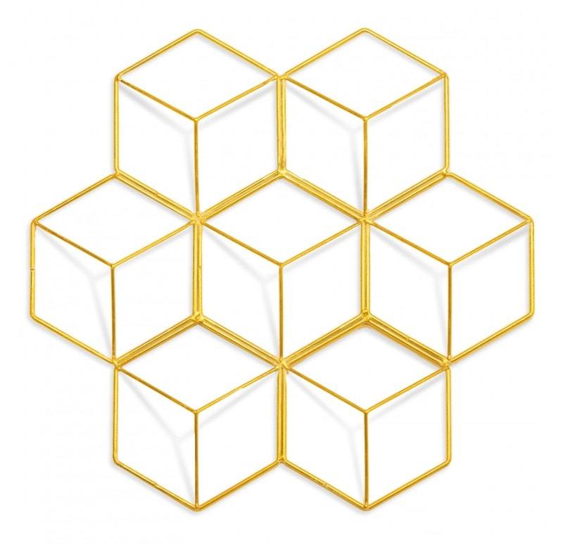 Gold Leaf Design Group Hex-Grid Wall Art - Set of 2 | Wall Decor | Modishstore - 8