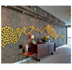 Gold Leaf Design Group Seed Wall Play - Gold set of 20
