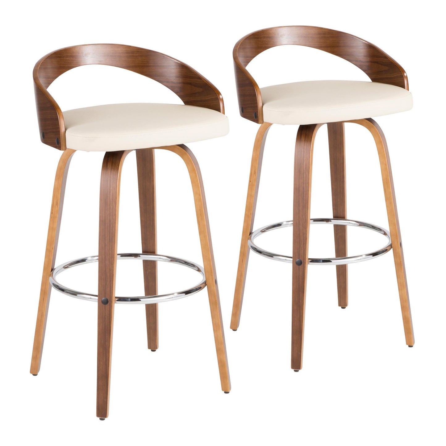 LumiSource Grotto Barstool - Set of 2-11