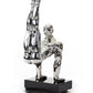 Modrest SZ0173 - Modern Silver Gymnast-B Sculpture-2