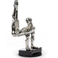 Modrest SZ0173 - Modern Silver Gymnast-B Sculpture-4