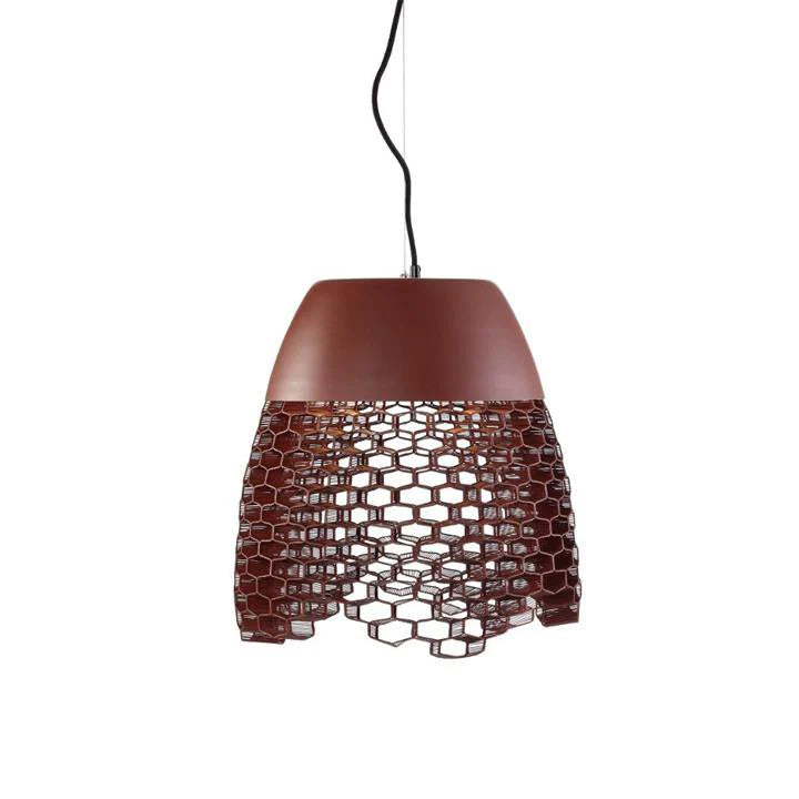 Oggetti High Boy Pendant, Sm, Terracot | Pendant Lamps | Modishstore