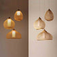 Bamboo Wicker Rattan Calabash Pendant Light By Artisan Living | ModishStore | Pendant Lamps