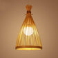 Bamboo Wicker Rattan Cage Pendant Light By Artisan Living-5