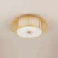 Bamboo Wicker Ceiling Light Fixture By Artisan Living-4