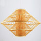 Big Bamboo Wicker Rattan Pendant Light By Artisan Living-3