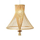 Bamboo Wicker Rattan Bundle Shade Pendant Light By Artisan Living-2