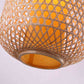 Bamboo Wicker Rattan Lantern Shade Pendant Light By Artisan Living-12125-2