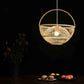 Bamboo Wicker Rattan Basket Lampshade Pendant Lighting By Artisan Living-6
