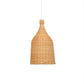Bamboo Wicker Rattan Basket Shade Pendant Light By Artisan Living-2