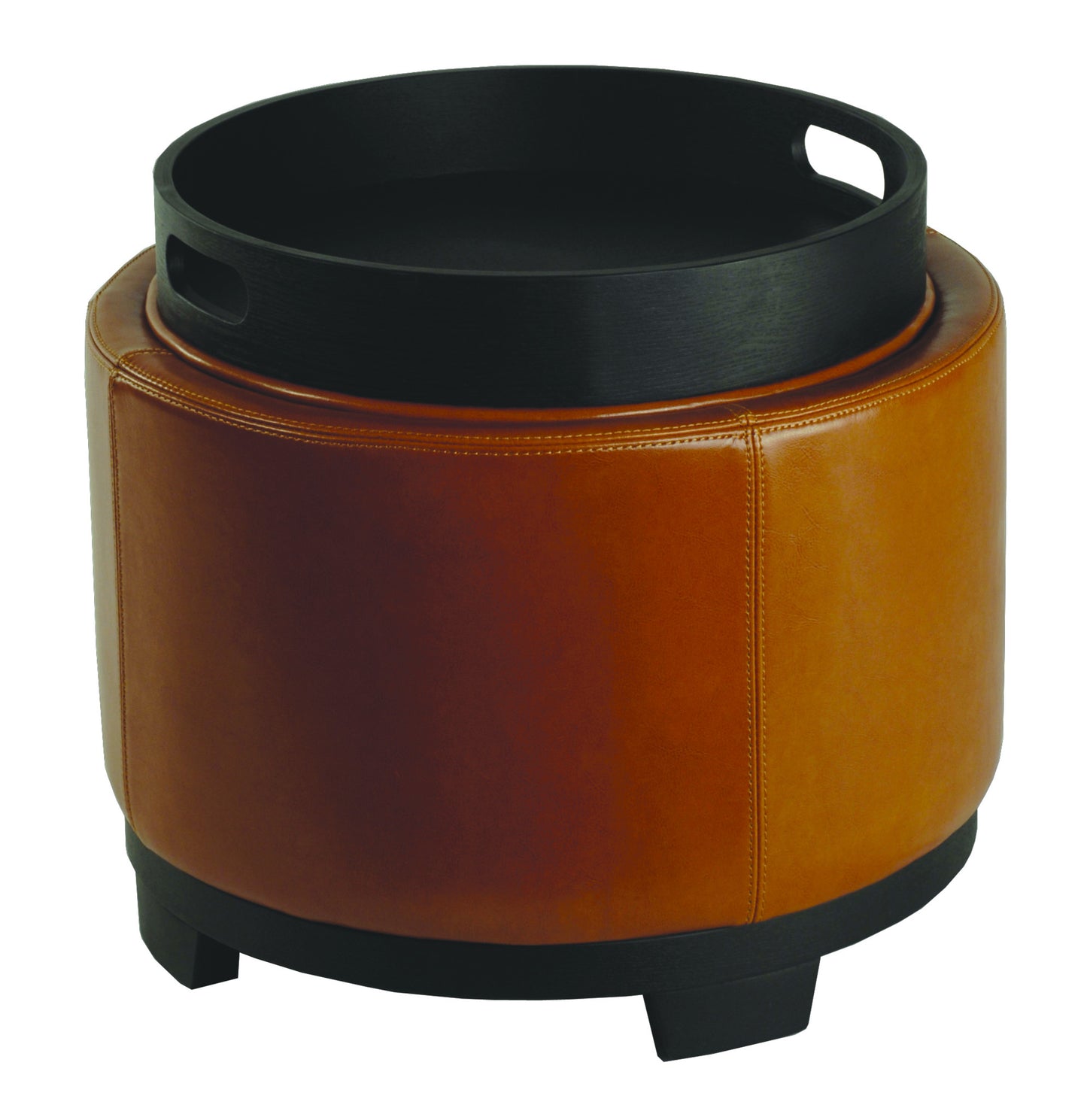 Safavieh Round Storage Tray Ottoman | Ottomans | Modishstore - 44