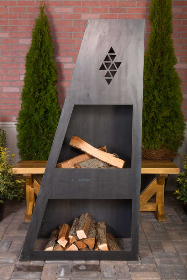 Napa East Flame King Outdoor Fireplace
