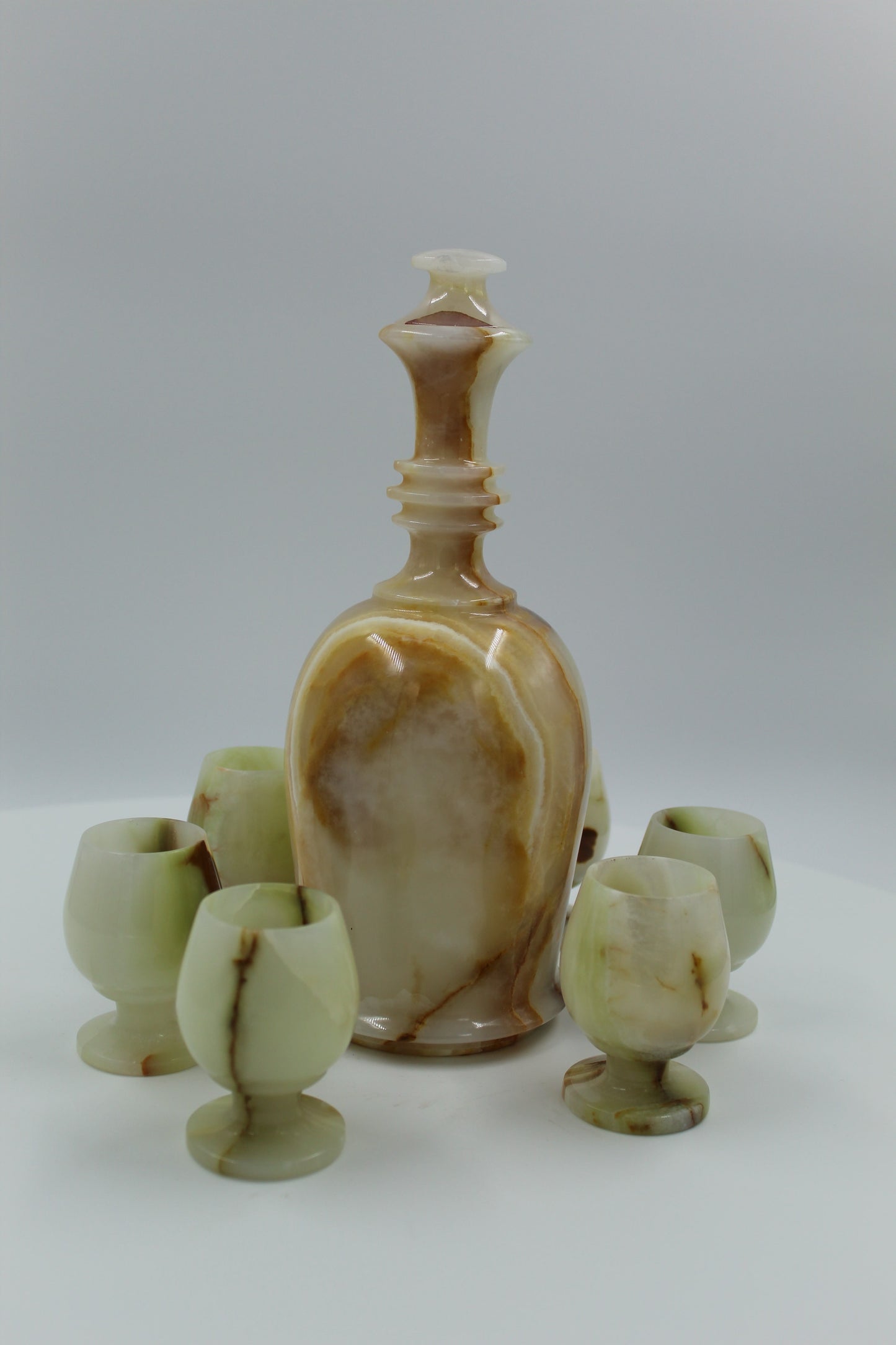 Wine Decanter & Goblets Set -II-10