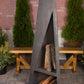Napa East Night Torch Outdoor Fireplace