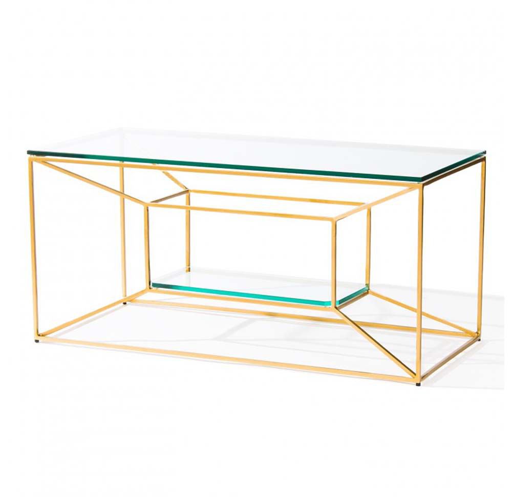 Gold Leaf Design Group Floating Coffee Table | Coffee Tables | Modishstore-4