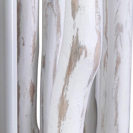 Jungle Rattan Floor Lamp White With Rectangular Shade (2 boxes per piece) by Jefffan | Floor Lamps | Modishstore - 7