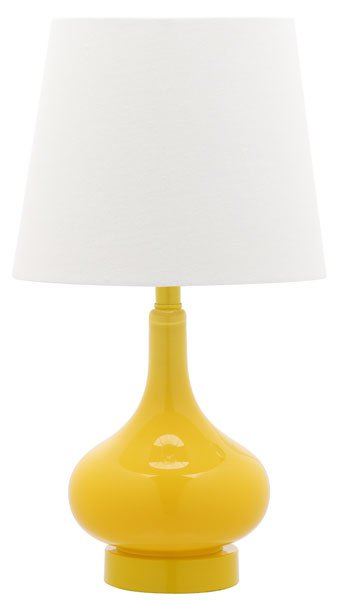 Safavieh Amy Mini Table Lamp - Yellow | Table Lamps | Modishstore - 2