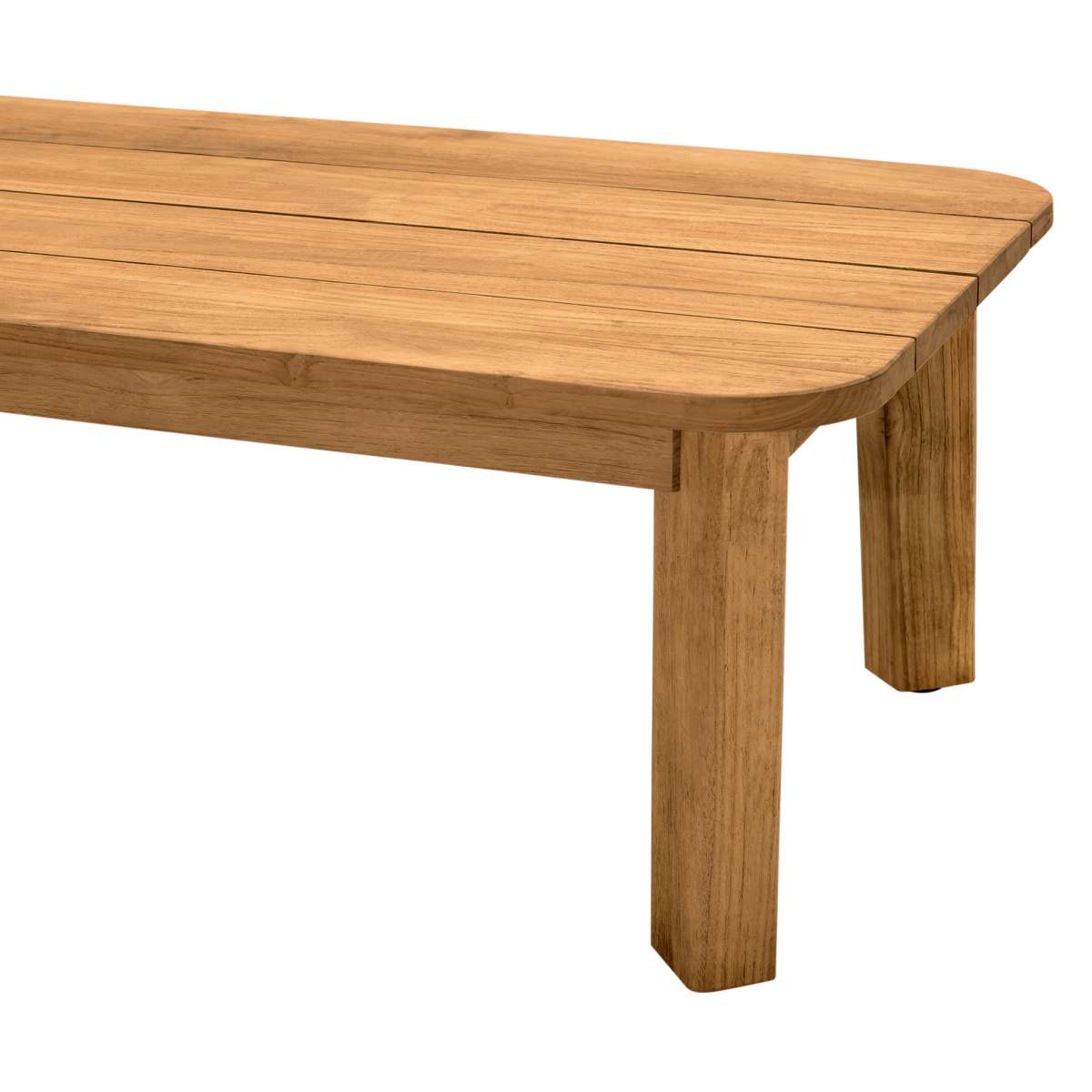 Bahamas Outdoor Rectangular Teak Wood Coffee Table By Armen Living | Outdoor Tables | Modishstore - 8
